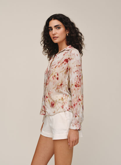 Classic Button Down - Paradise Bloom Print