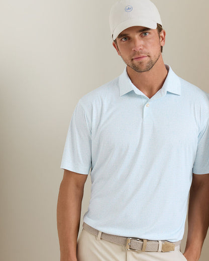 Featherweight Hoops Performance Polo