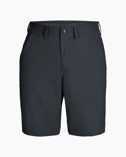 Wilder Short straight leg men's hiking shorts in black, moisture-wicking and water resistant