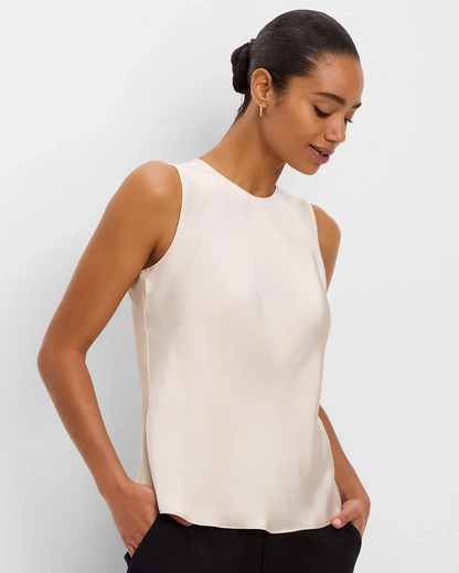 Day Gloss Woven Layering Tank