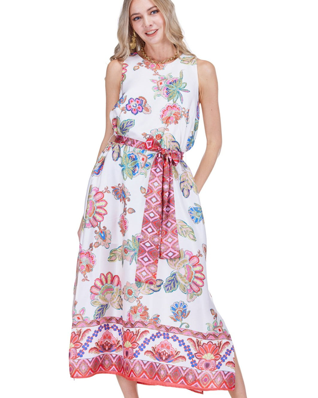 Column Dress 50" - Briar Bloom