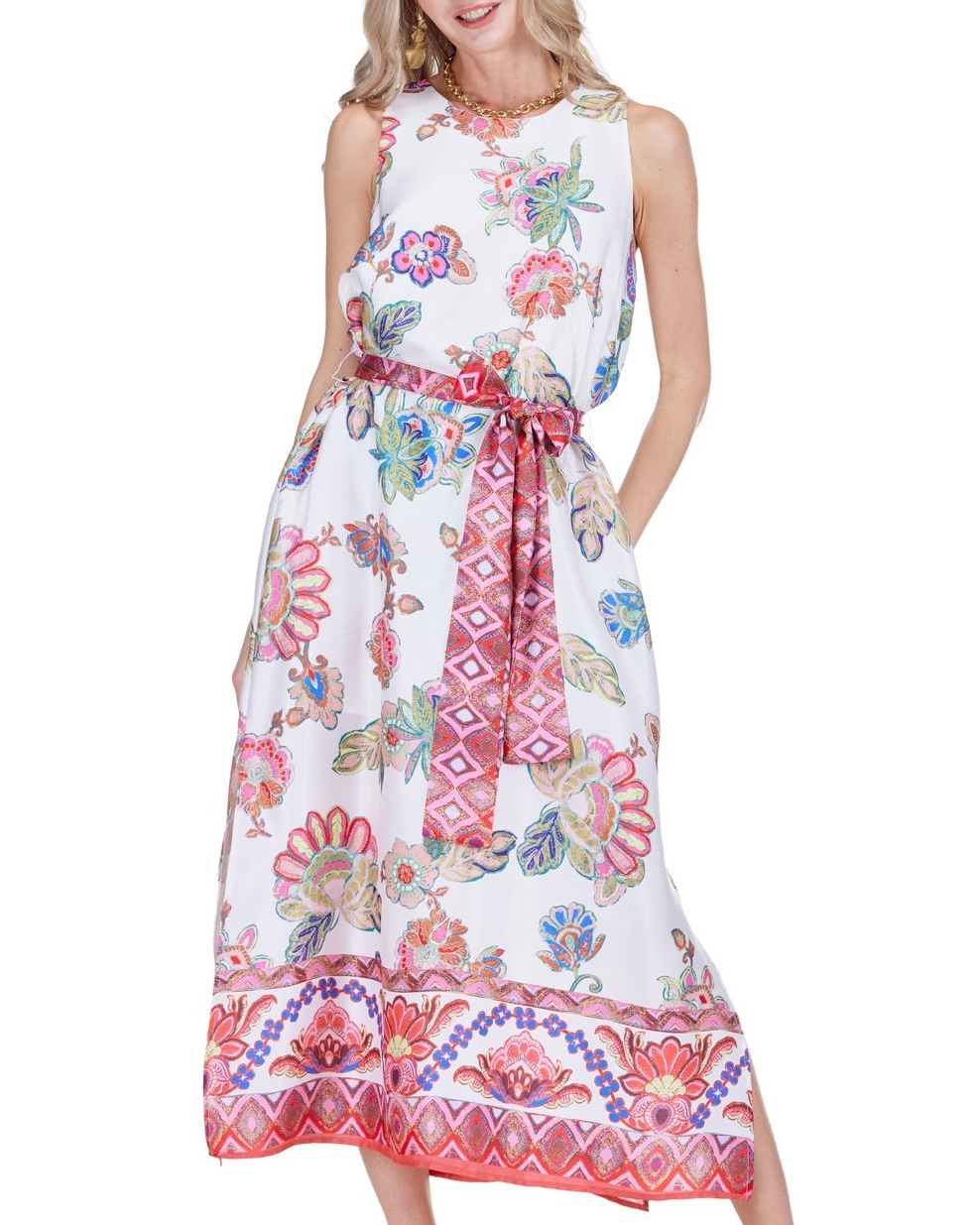 Column Dress 50" - Briar Bloom