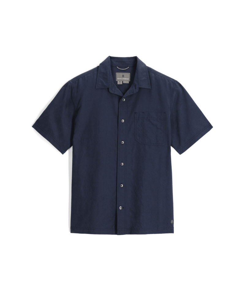 Desert Pucker Dry Short Sleeve - Naval quick-dry navy shirt with UV protection by ROYAL ROBBINS