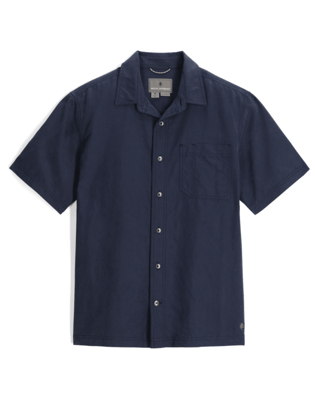 Desert Pucker Dry Short Sleeve - Naval breathable quick-dry shirt with UV protection by ROYAL ROBBINS