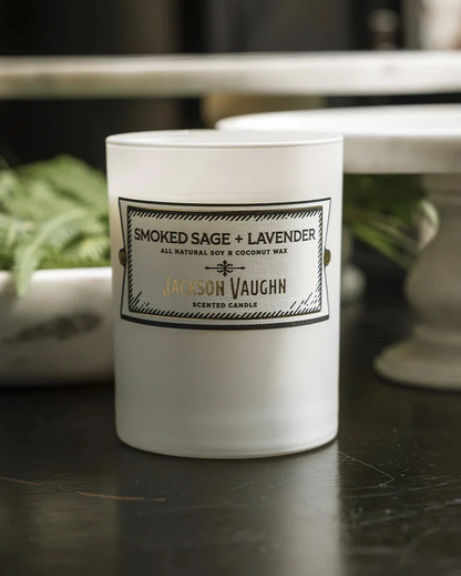 Smoked Sage + Lavender Candle