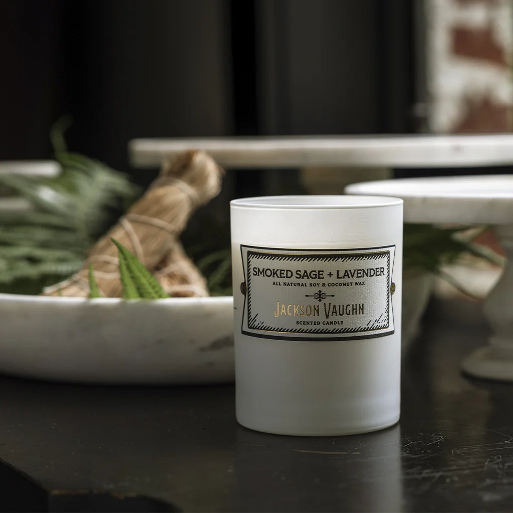 Smoked Sage + Lavender Candle