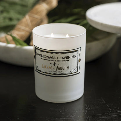 Smoked Sage + Lavender Candle