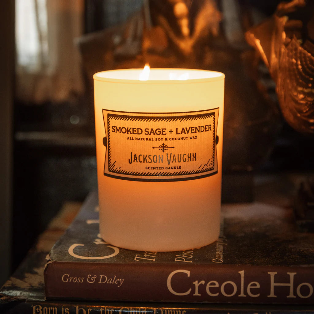 Smoked Sage + Lavender Candle