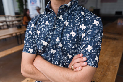 Western Traditions Polo - Shiner Navy