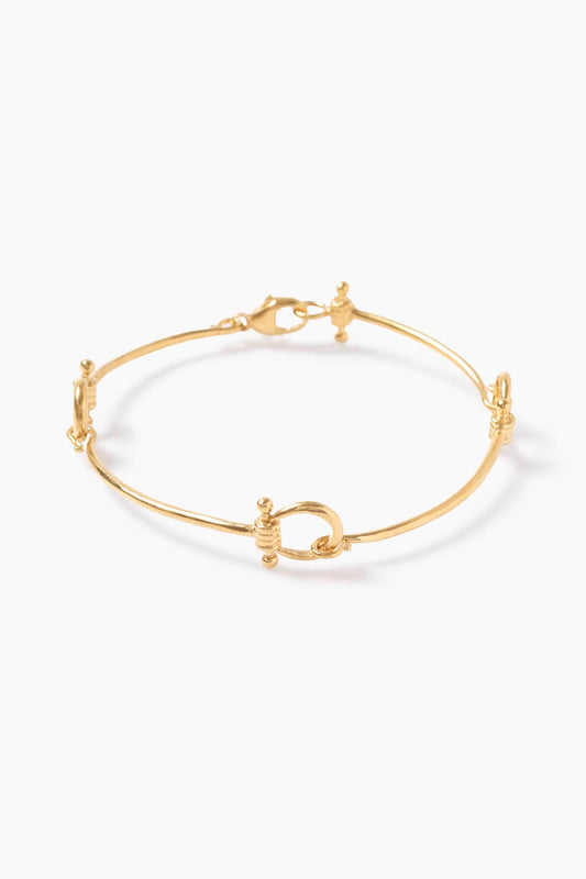 18K Gp Ss Link Bracelet by CHAN LUU, elegant women's jewelry, HCO Fredericksburg TX boutique