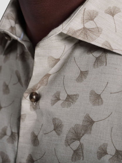 L/S Axel Woven Shaped - Sand