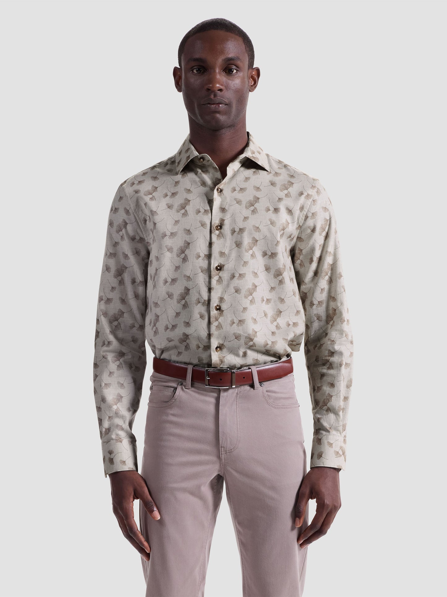 L/S Axel Woven Shaped - Sand