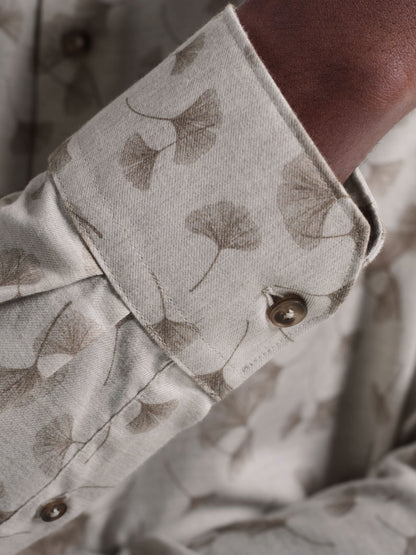 L/S Axel Woven Shaped - Sand