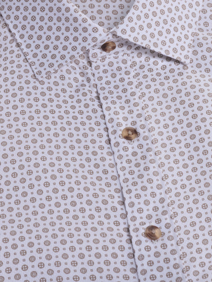 L/S Axel Woven Shaped - Camel