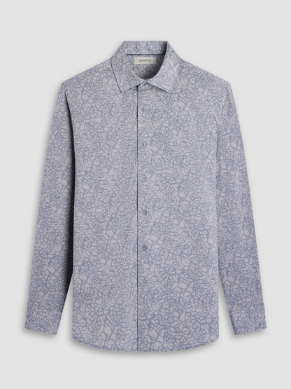 Ooohcotton James Ls Shirt - Platinum