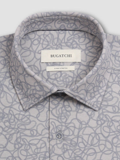 Ooohcotton James Ls Shirt - Platinum