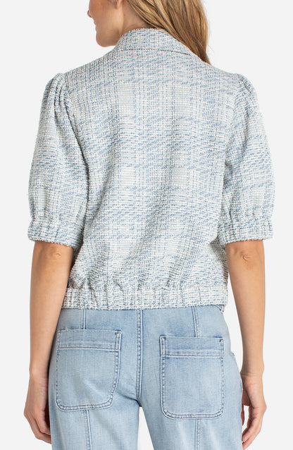 Short Puff Sleeve Jacket