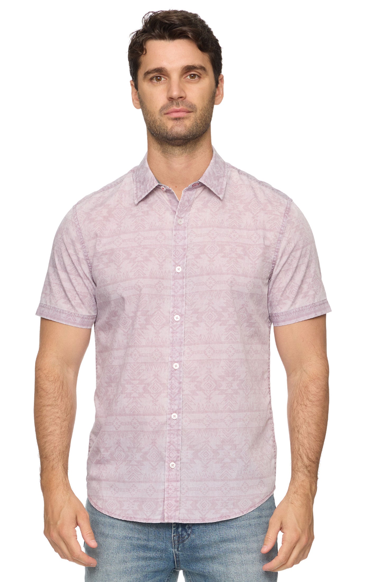 Gaston SS Southwest Print Vintage Soft Shirt