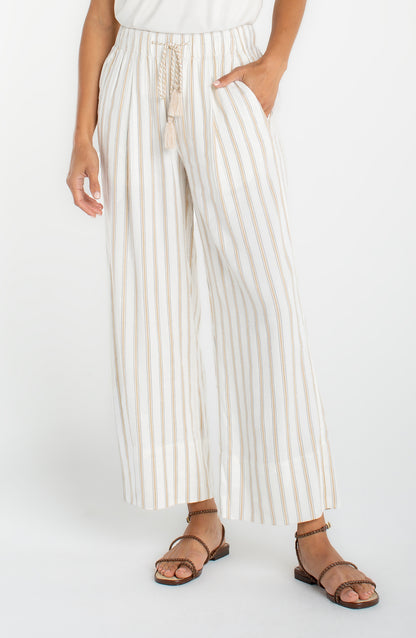 Pull-On Wide Leg Crop Trouser 26' Inseam