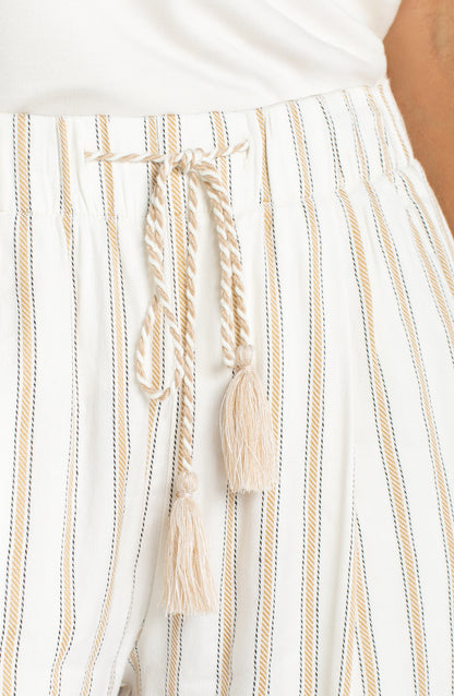 Pull-On Wide Leg Crop Trouser 26' Inseam