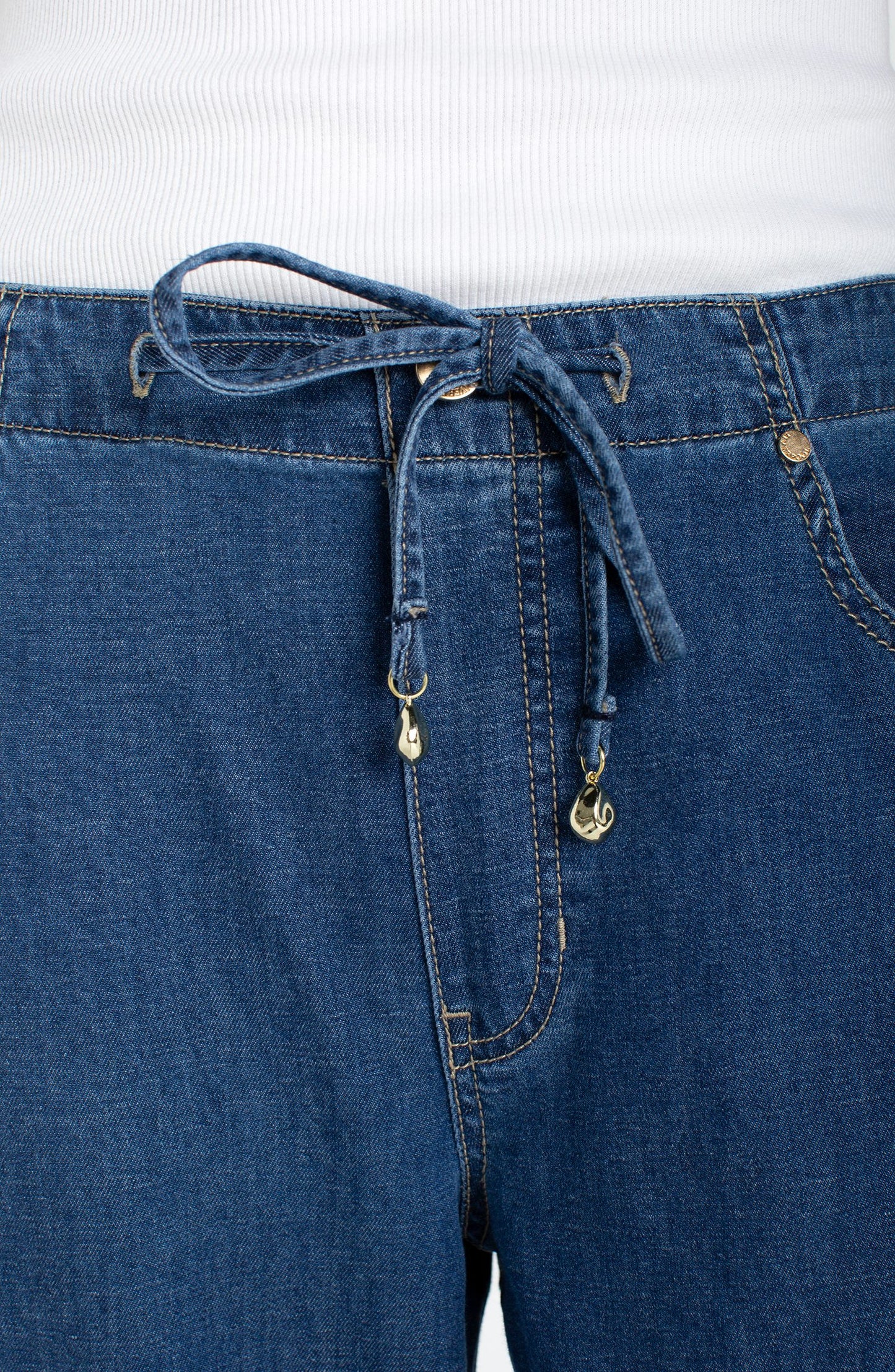 Tie Waist Wide Leg 30" Inseam