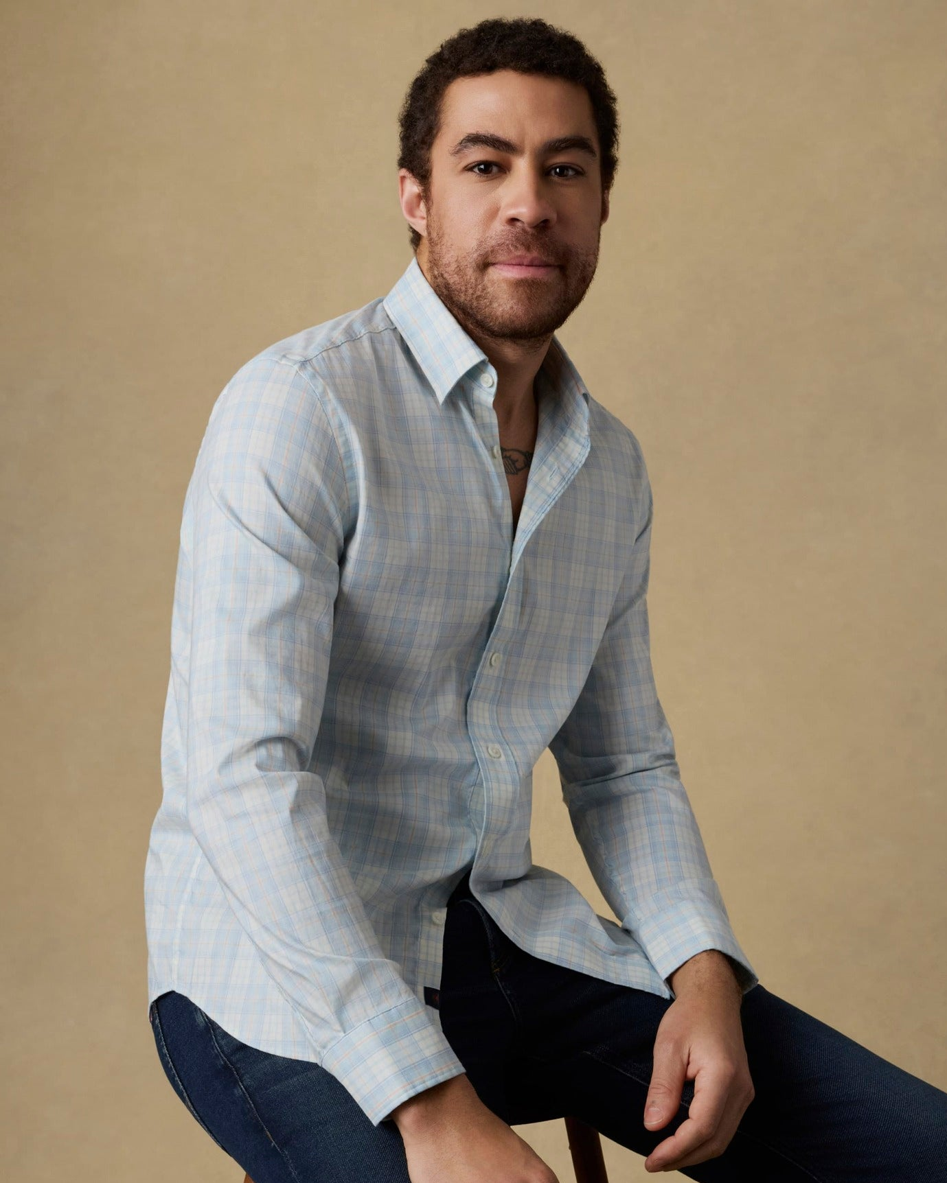 The Movement Shirt - Bermuda Shell Plaid