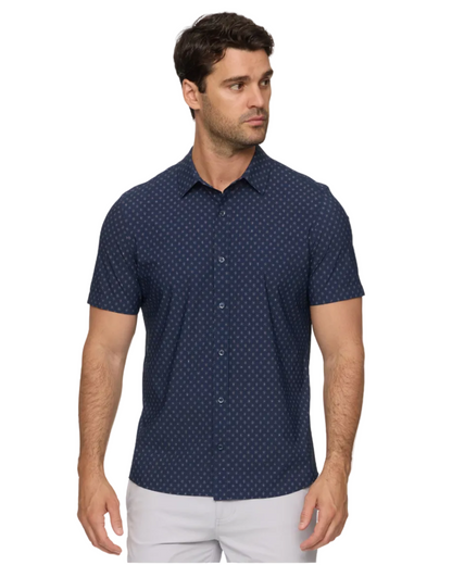 Langley SS Medallion Print Journey Shirt