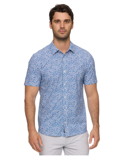 Mableton SS Floral Print Journey Shirt