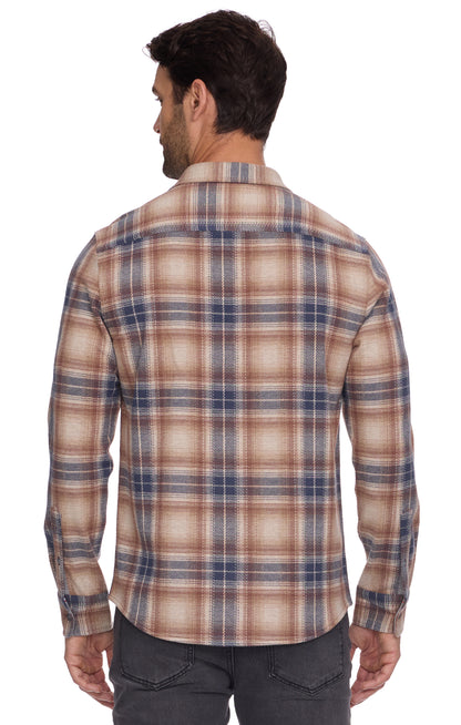 Odenville LS Hero Knit Flannel