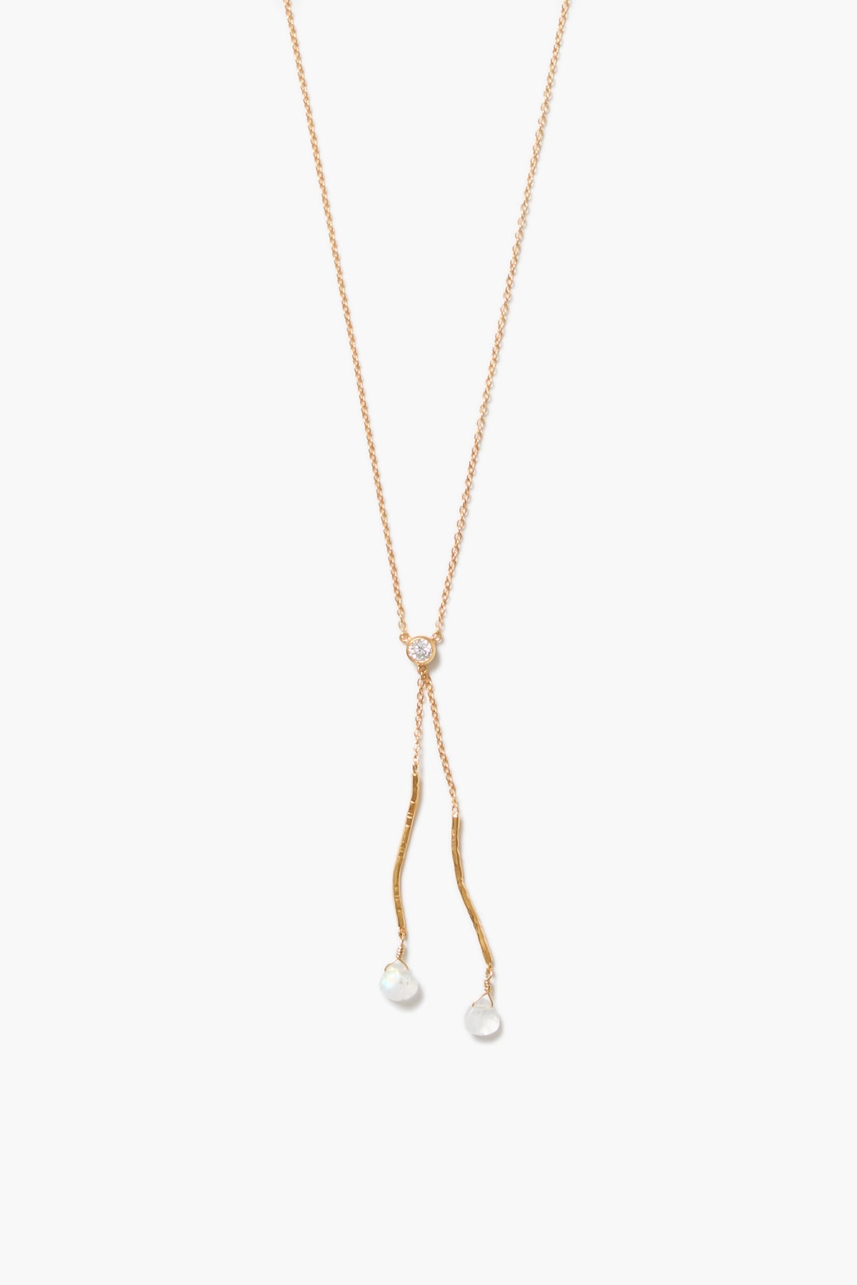 Diamond Wave Necklace