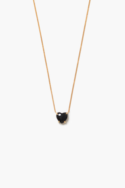 Love Drop Necklace - Onyx
