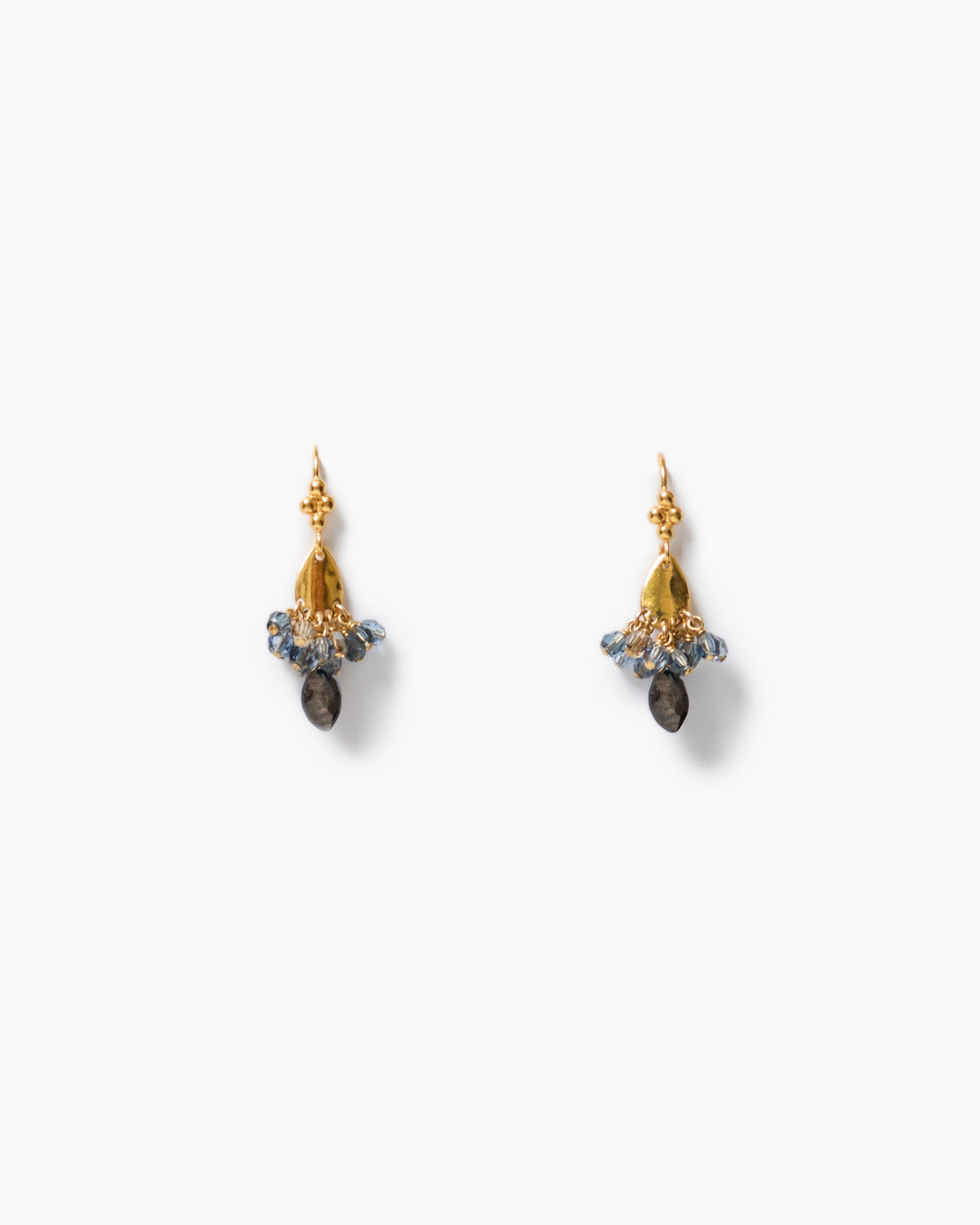 Petal Cluster Earrings - Midnight