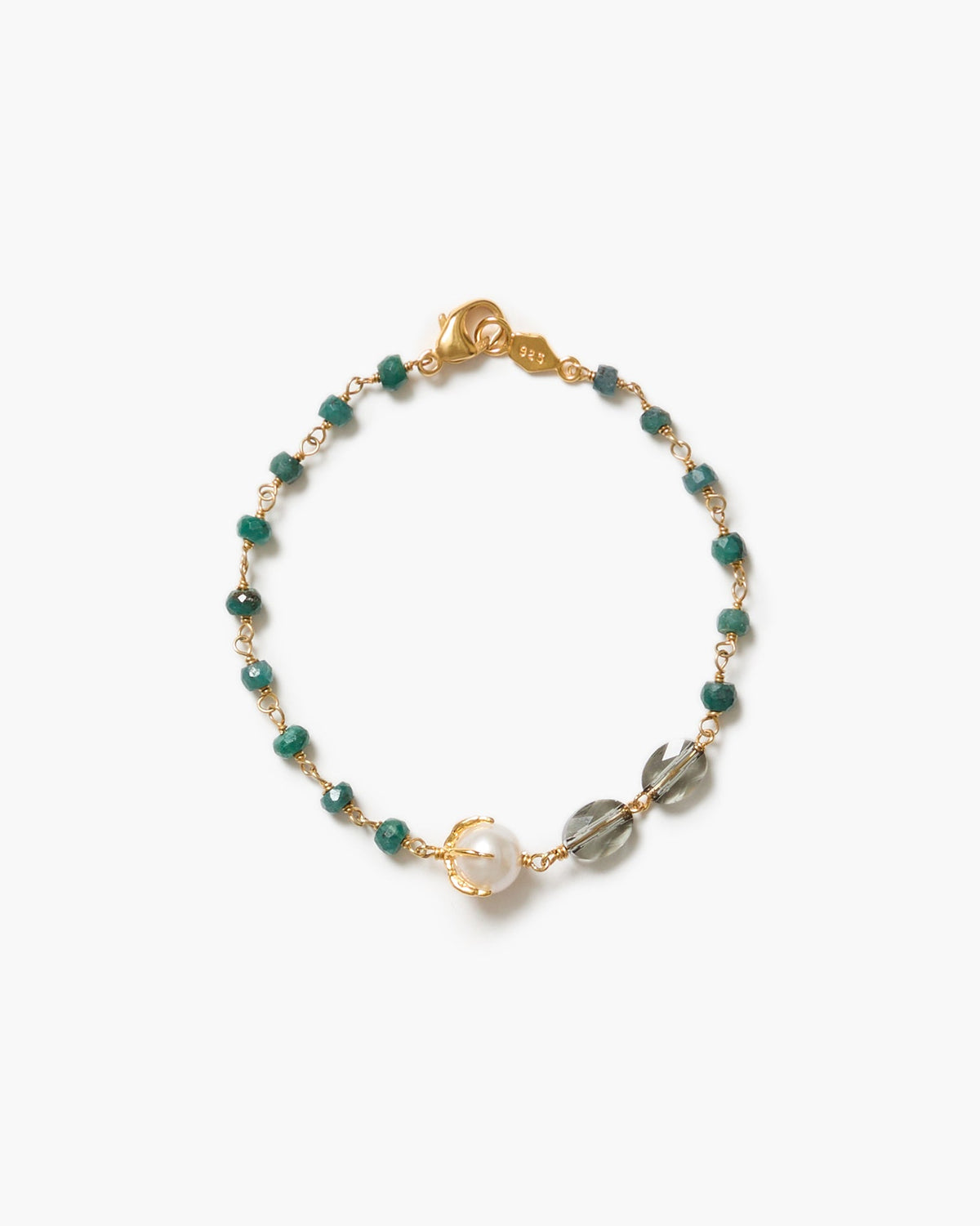 Mini Lark Bracelet - Emerald