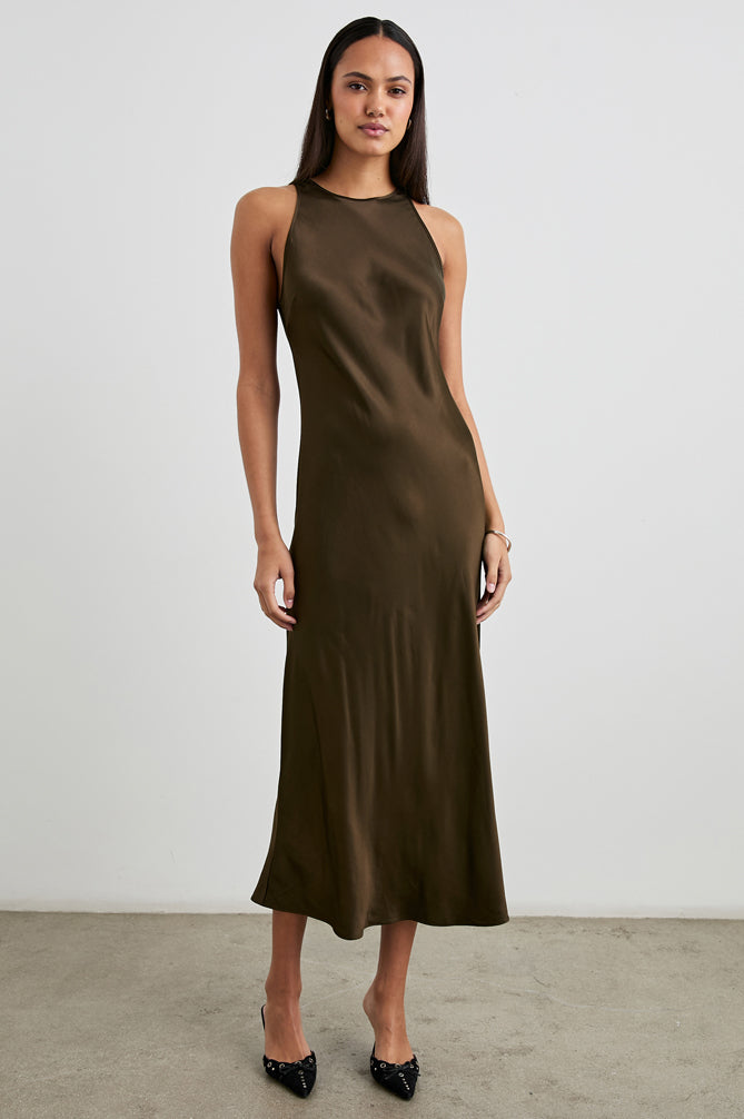 rails solene dress brown | - Black | Luxury Satin | Size M This dress features a Velvet Colors:Burgundy 710 EXCLUDED FROM SALE Navy Blue Satin Spaghetti