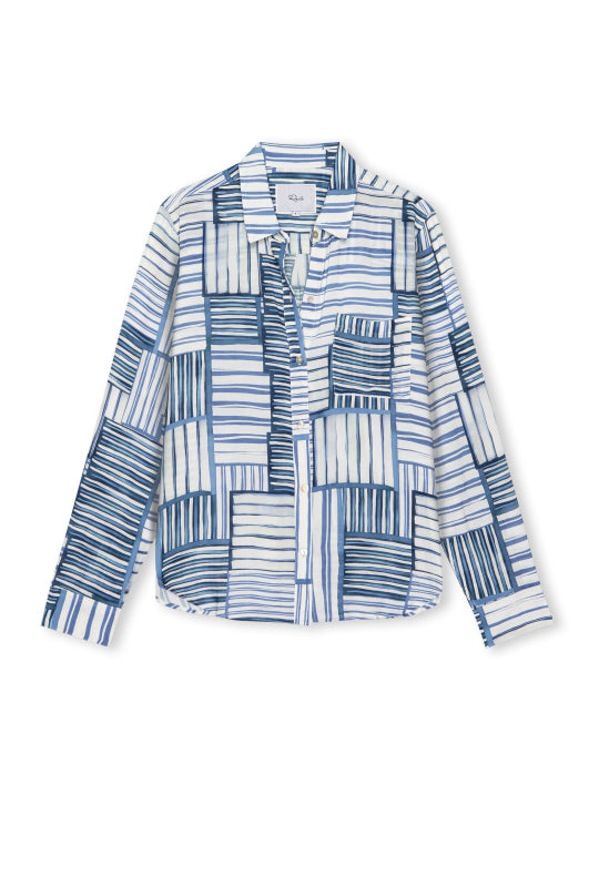 Josephine - Marine Mixed Stripe