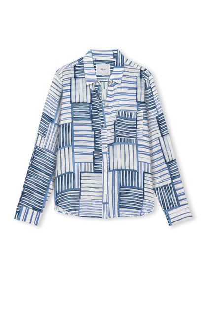 Josephine - Marine Mixed Stripe