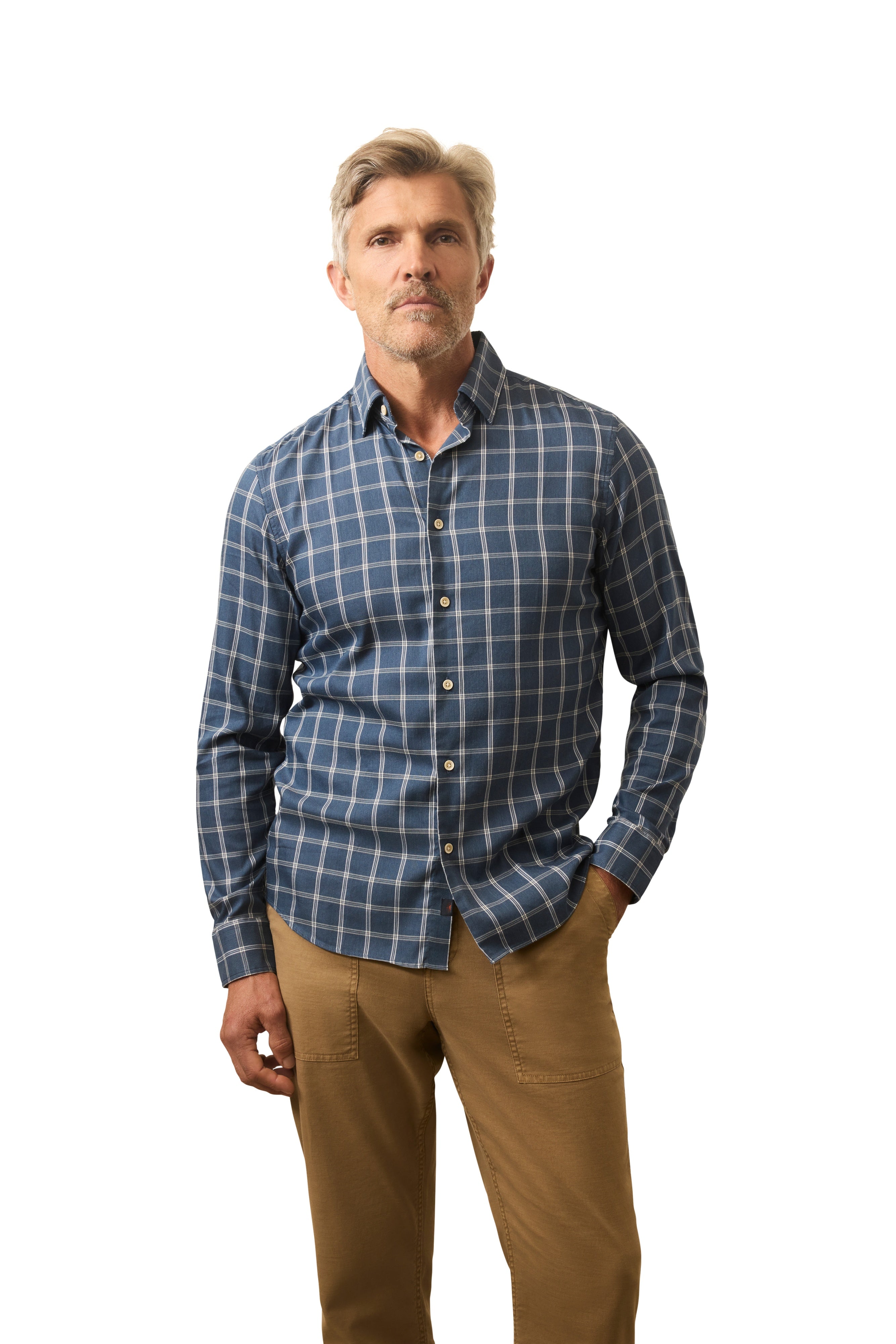 Movement Monterrey Shirtt - Midnight Cloud Plaid