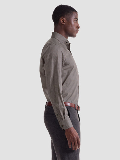 L/S Alvin Woven Shaped