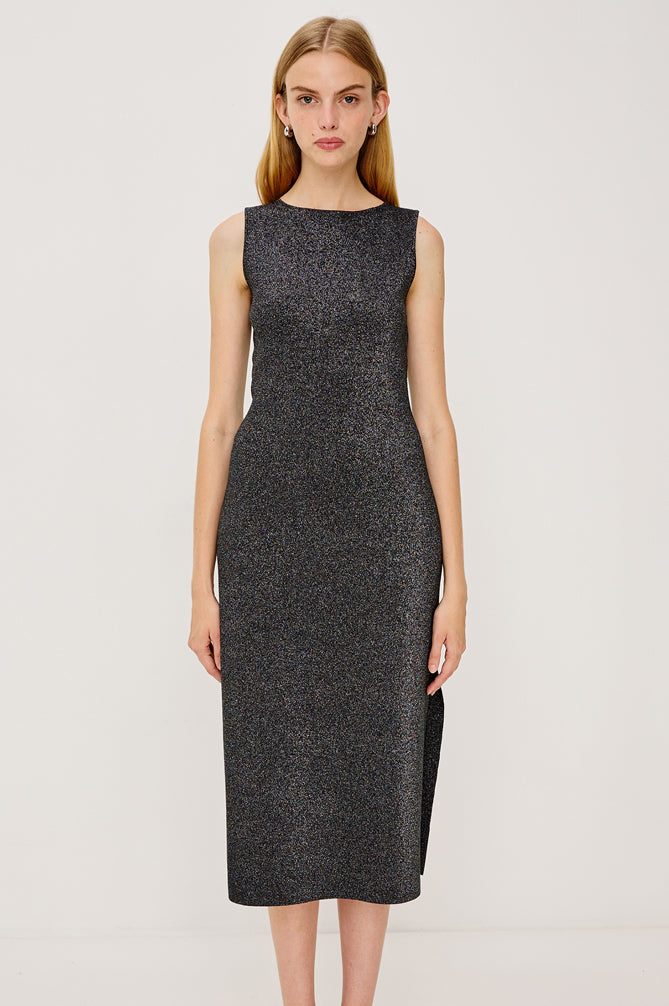 Alora - Gunmetal Lurex