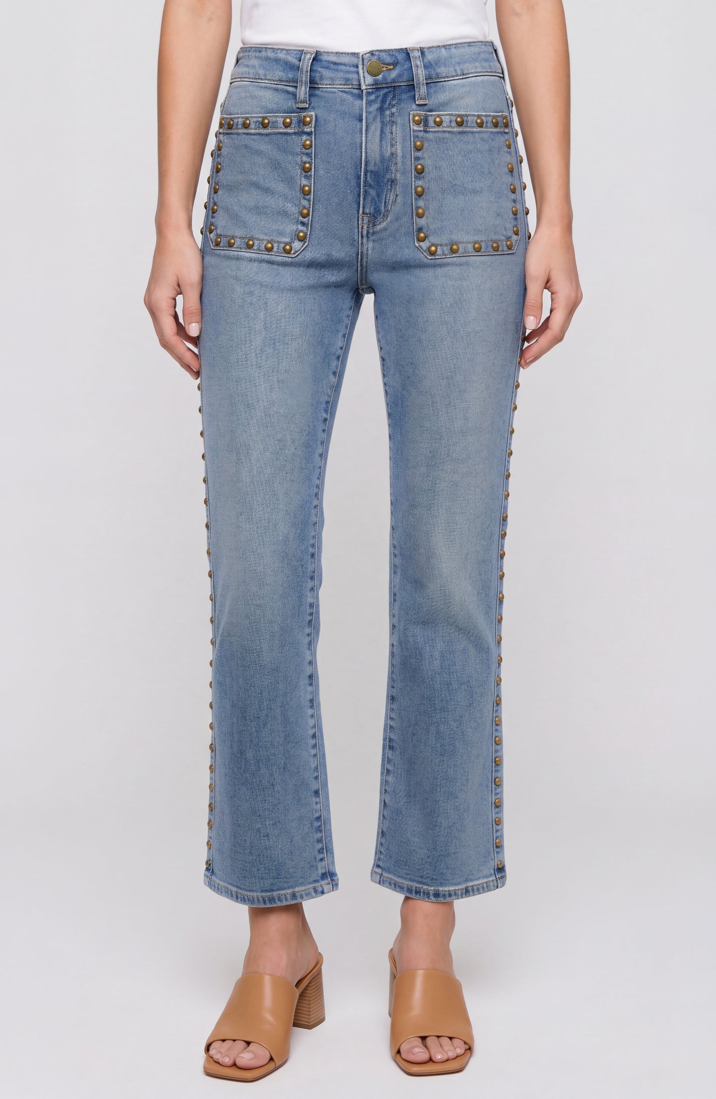 Hannah Flare w/Patch Pockets and Studs
