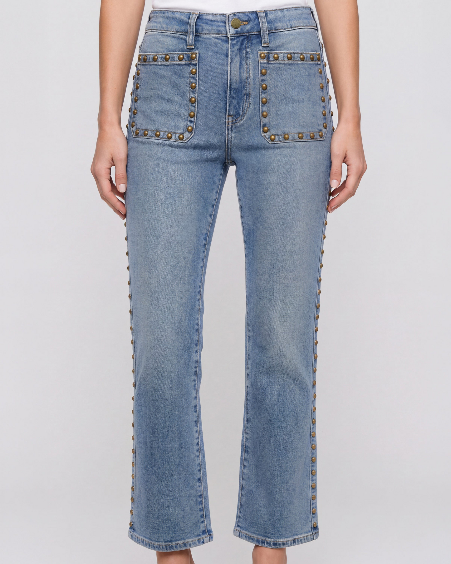 Hannah Flare w/Patch Pockets and Studs