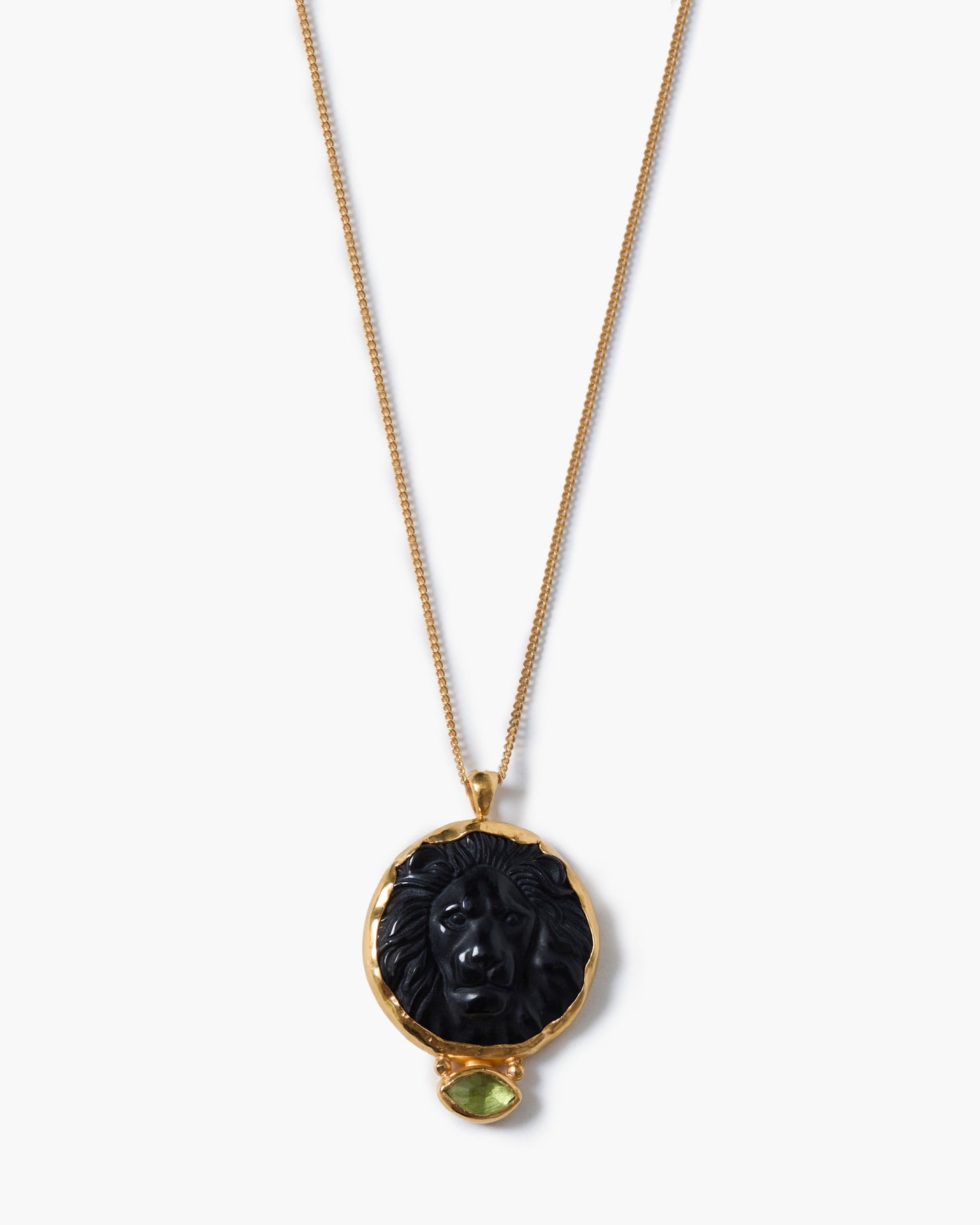 Leon Necklace Black Obsidian