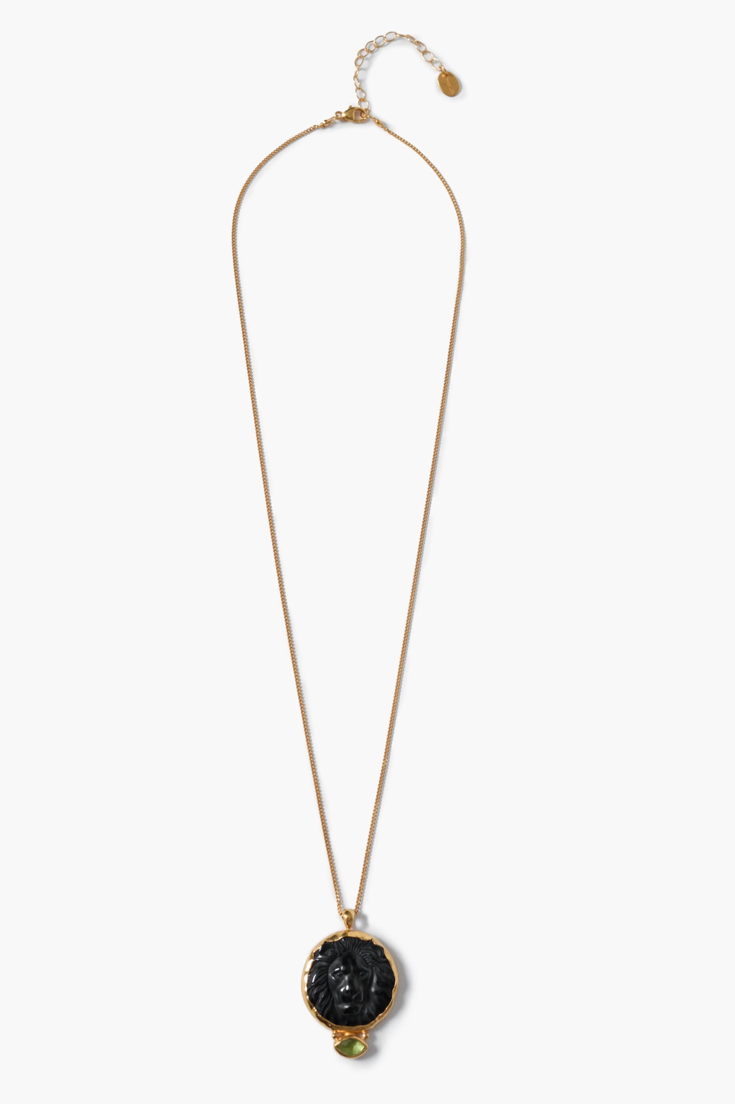 Leon Necklace Black Obsidian