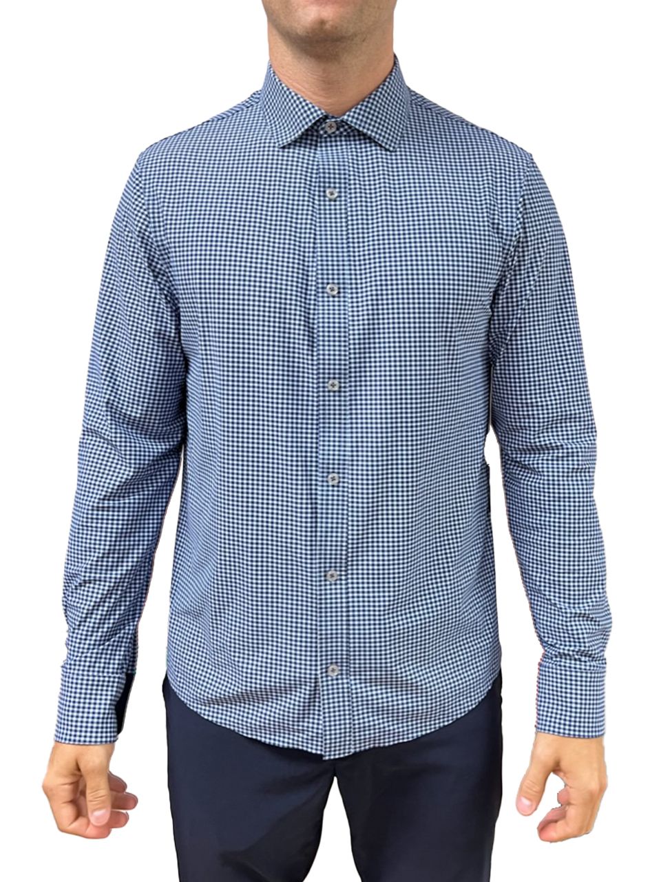Patton Ls Gingham Journey Shirt