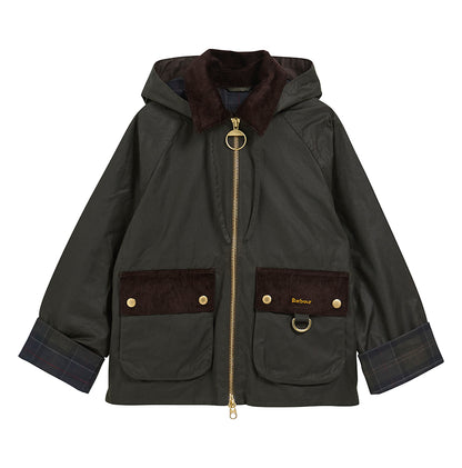 Carville Wax Jacket - Fern/Shadow Classic