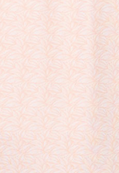 Cloverdale SS Leaf Print Performance Polo in soft white and orange, moisture-wicking comfort