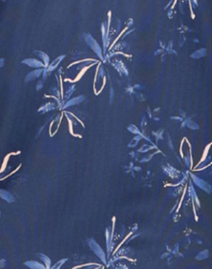 Kingman SS Floral Print Performance Polo