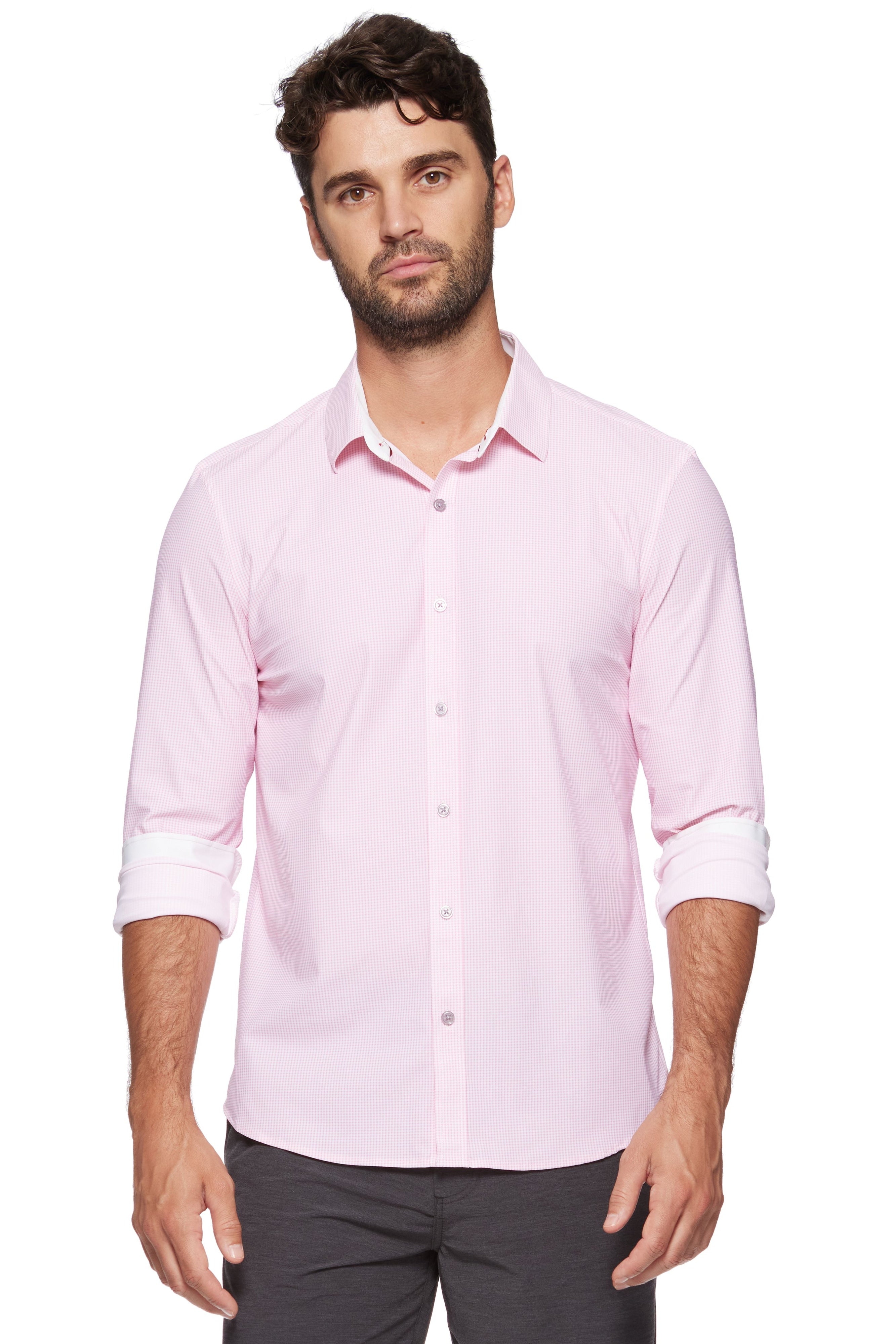 Patton Ls Gingham Journey Shirt