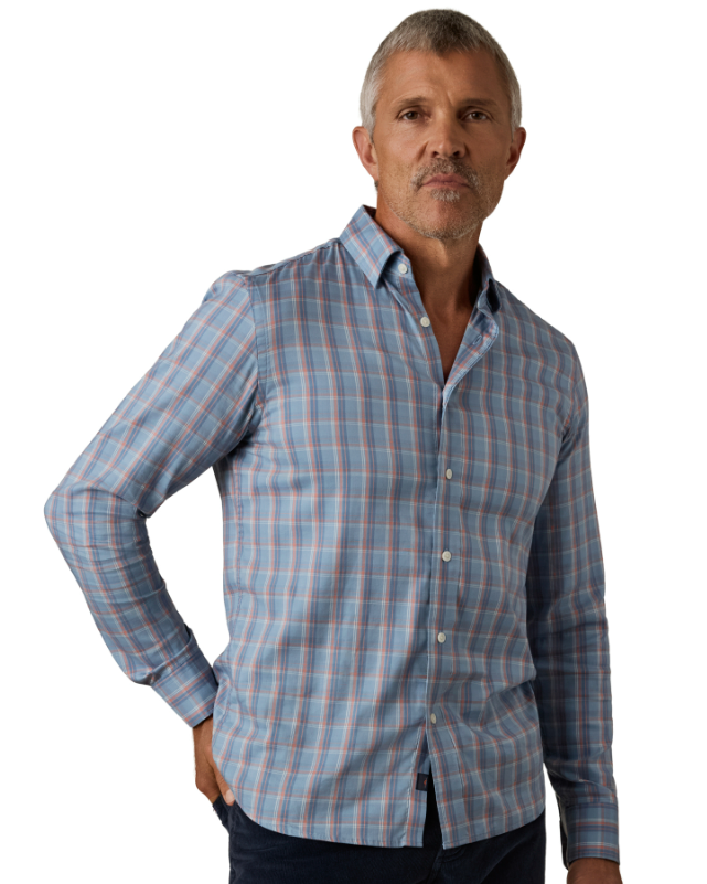 The Movement Shirt - Ocean Dusk Plaid