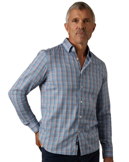 The Movement Shirt - Ocean Dusk Plaid